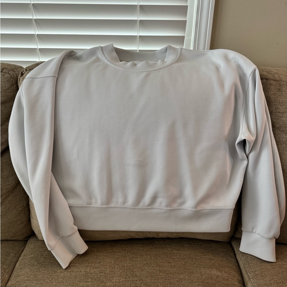 lululemon athletica Gray Sweatshirt